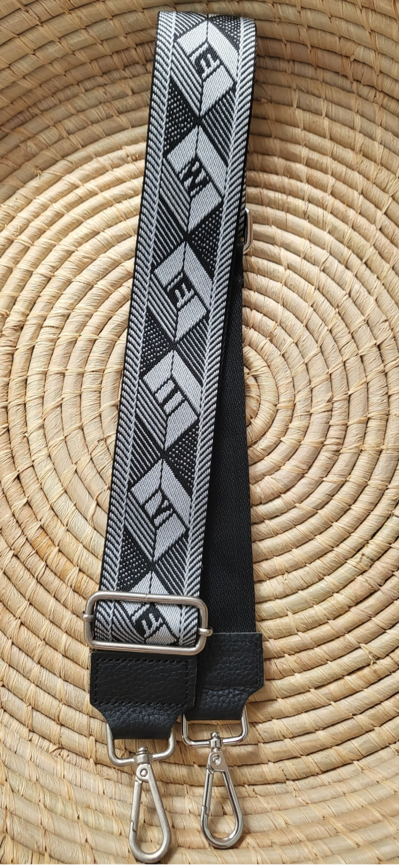 Taschengurt schwarz grau Clearance